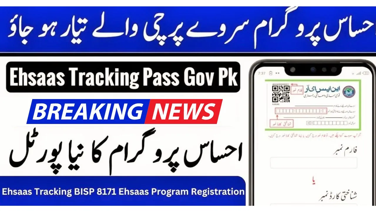 Ehsaas Tracking Pass Gov Pk 8171 Payment Status Online (Step-by-Step Guide)