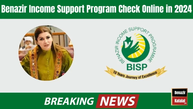 Latest Update Benazir Income Support Program Check Online in 2024