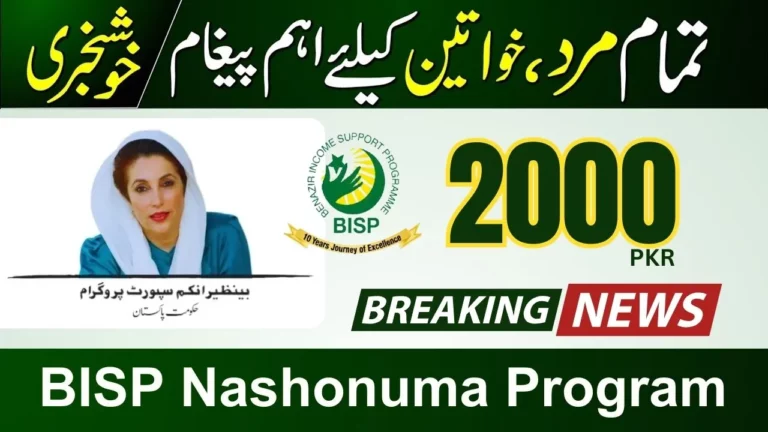 BISP Nashonuma 2000 June Payment Details - What You Need to Know