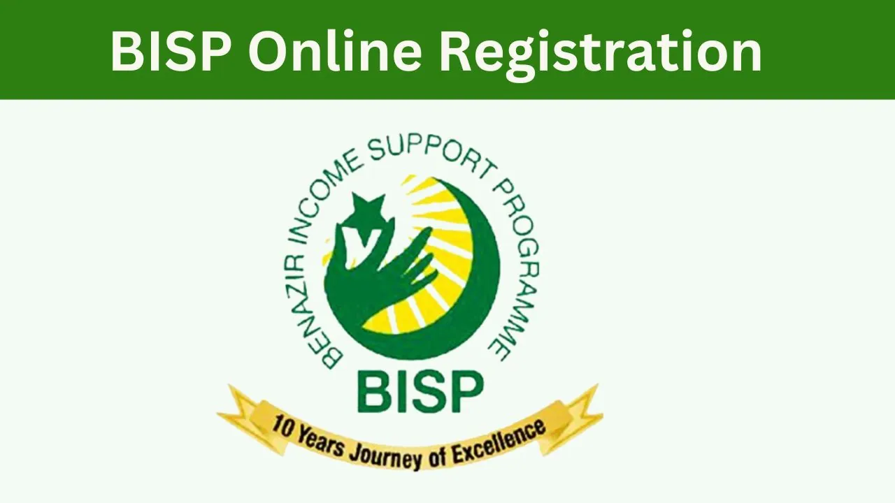 BISP Online Registration 2024 How to Register via 8171 Pass Gov PK Portal