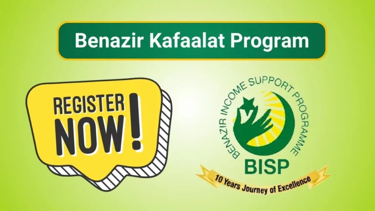 Benazir Kafaalat Program Registration Start Through Web Portal 2024 (1)